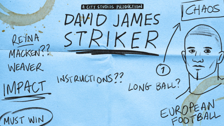 David James: Striker