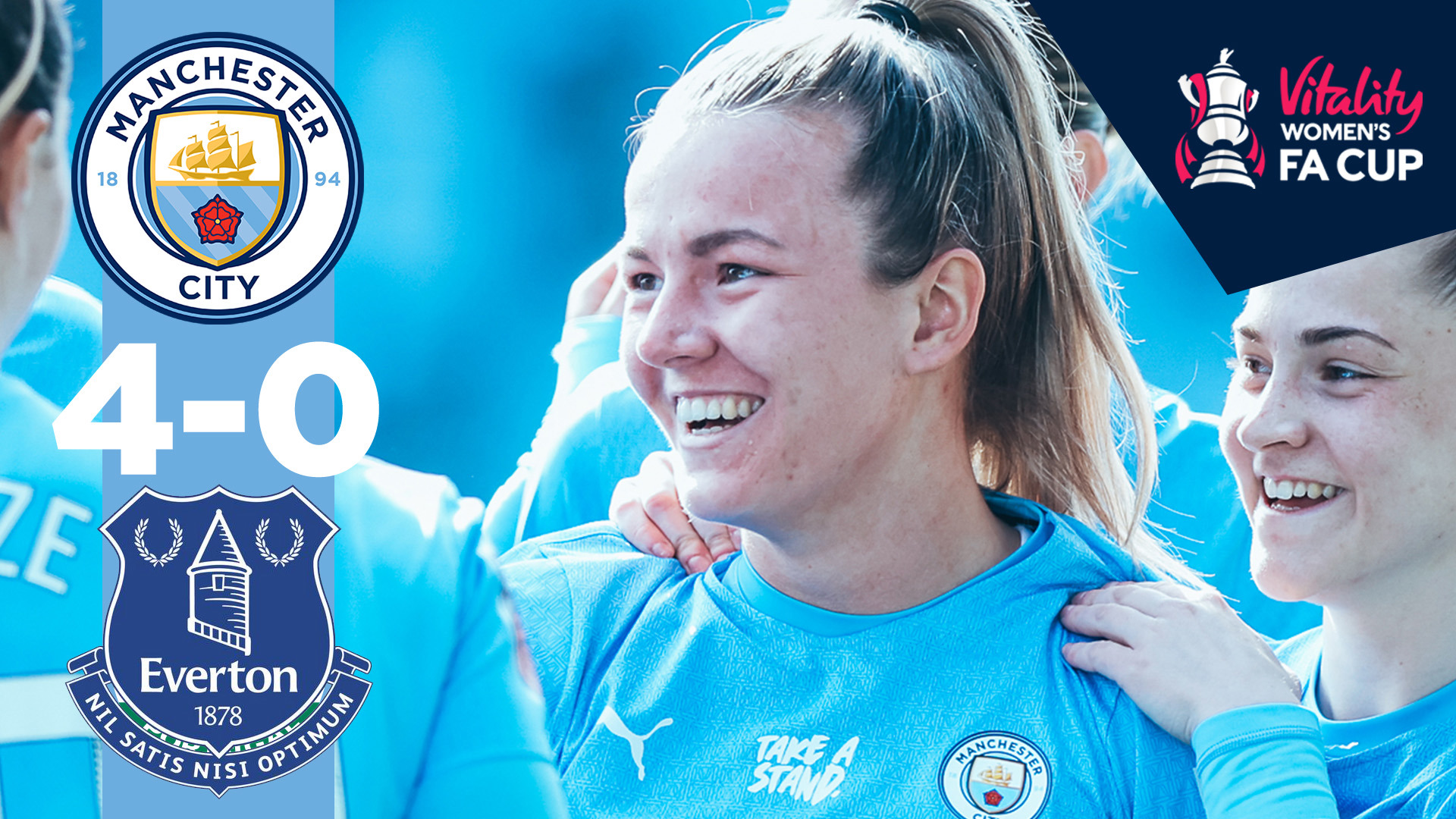  City 4-0 Everton: Women's FA Cup highlights