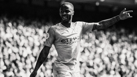 IN THE ZONE: Raheem Sterling in action.