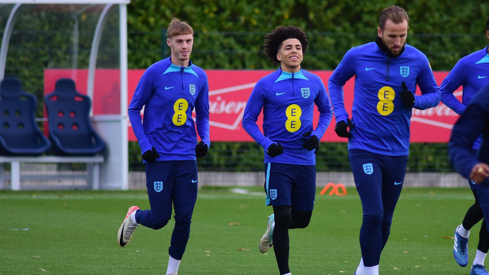 ACADEMY JOURNEY : Rico Lewis and Cole Palmer - both with England right now - came through the City system