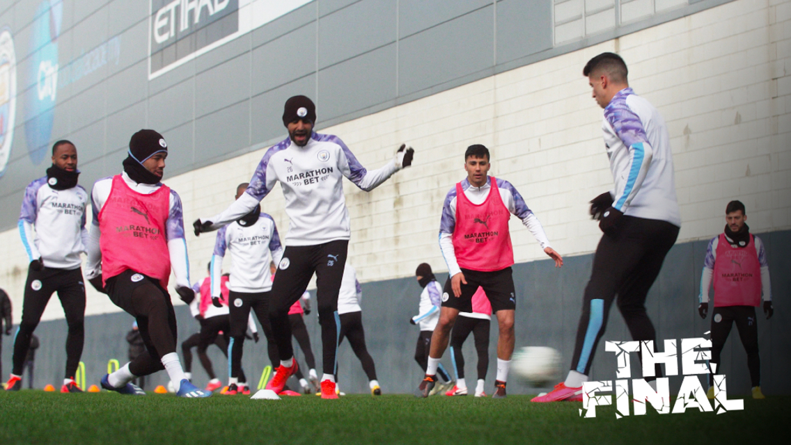 Carabao Cup Final training: Eyes on the prize!