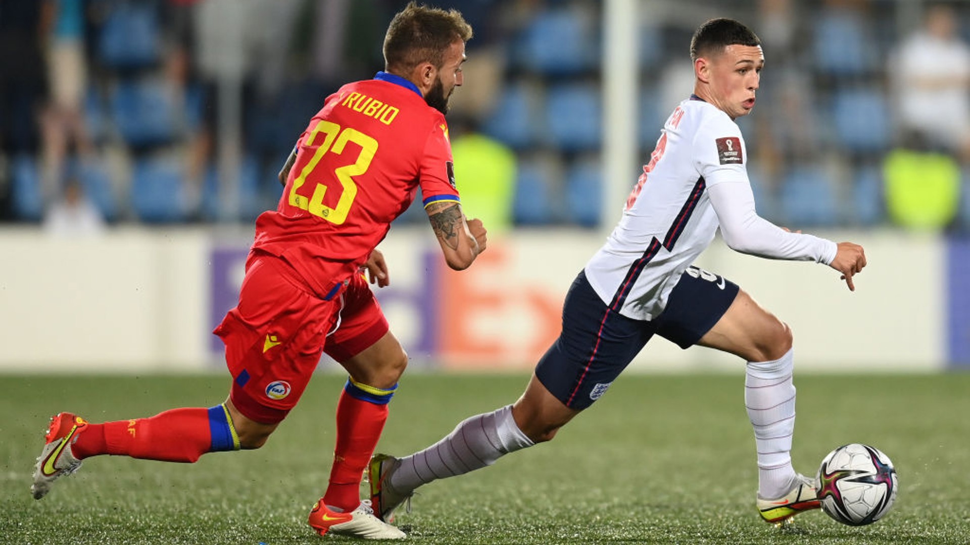 CLASS ACT: Phil Foden was in sublime form for England against Andorra