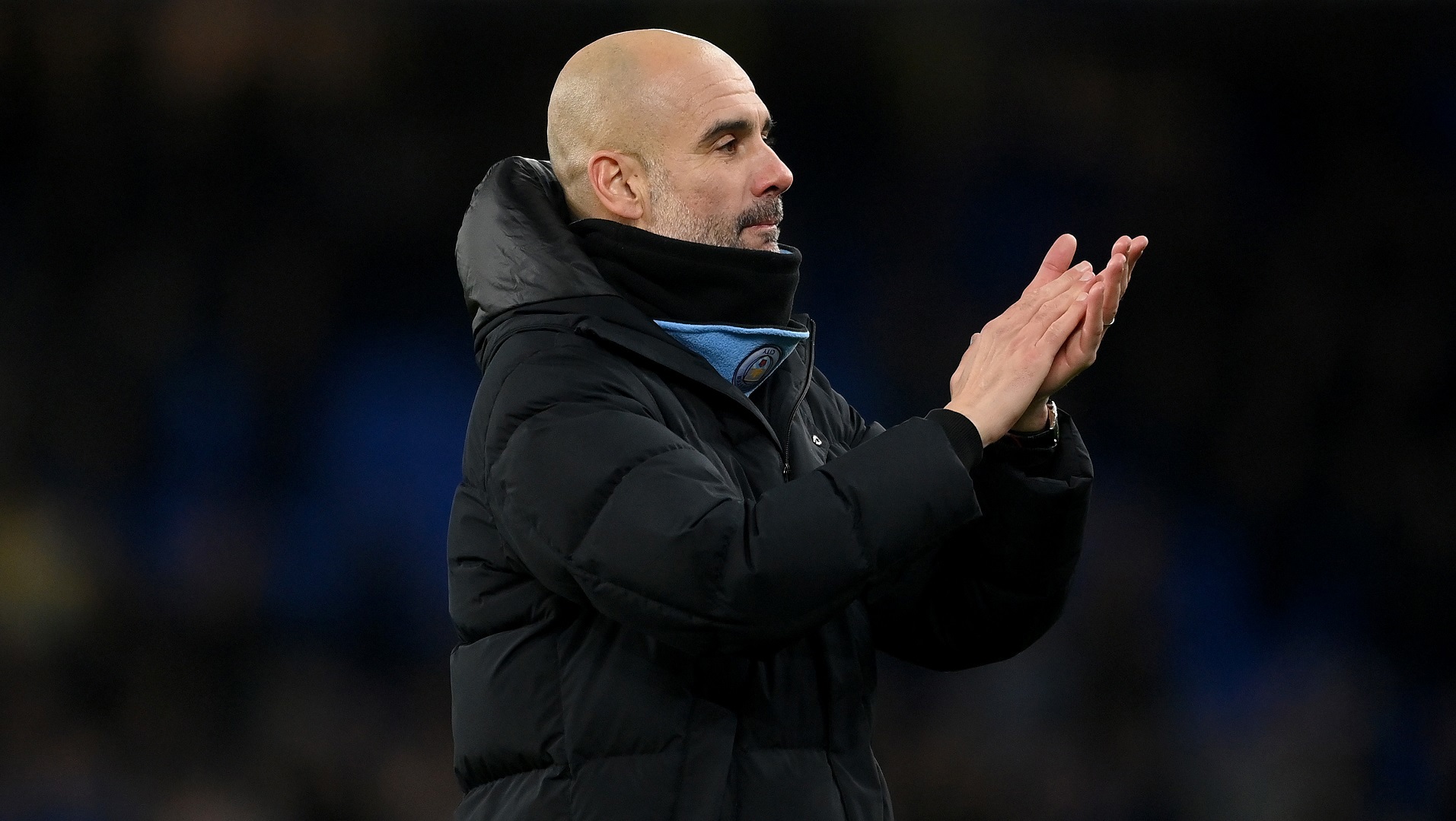  Guardiola praises 'extraordinary' travelling City support