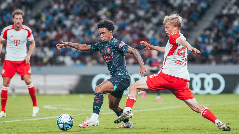 BOBB V BAYERN : The playmaker made an impression during the 2023 tour of Japan and South Korea