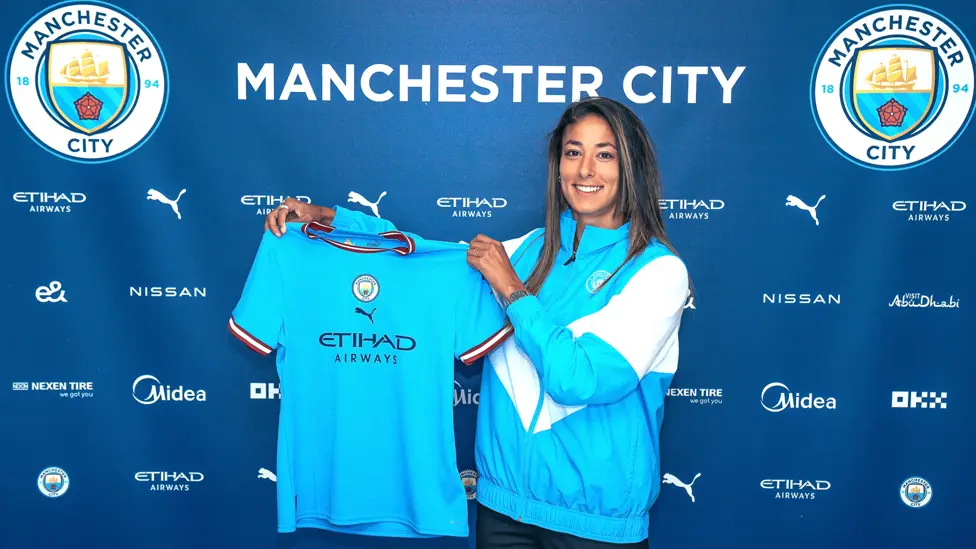 CITY SIGNING : Ouahabi makes the move to City following the conclusion of her Barcelona contract in July 2022. 