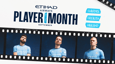 Etihad Player of the Month: September nominees