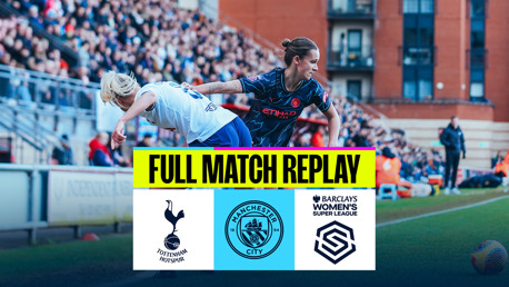 Spurs v City: WSL Full-match replay