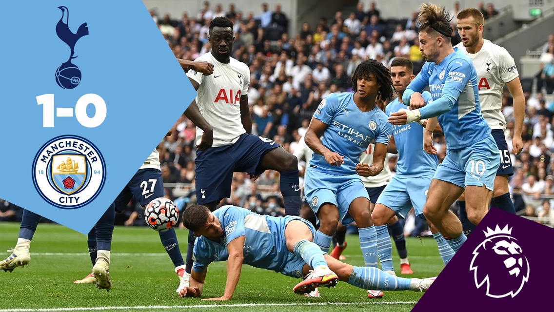 Spurs 1-0 City: Full Match Replay