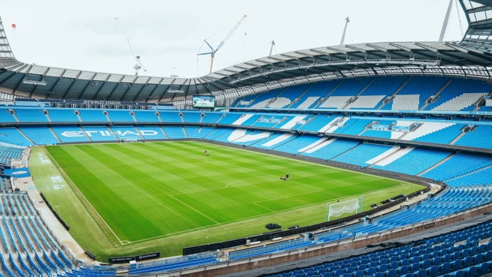 ETIHAD AWAITS: A huge top of the table clash