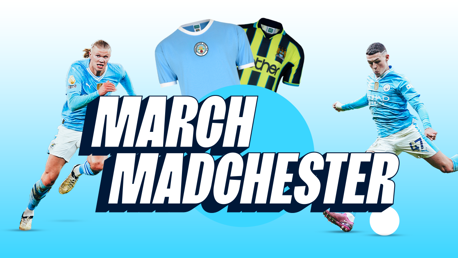 City's March Madchester historical City Jersey bracket challenge 