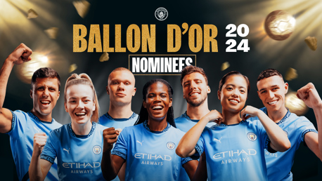 Watch: City's 2024 Ballon d'Or nominees