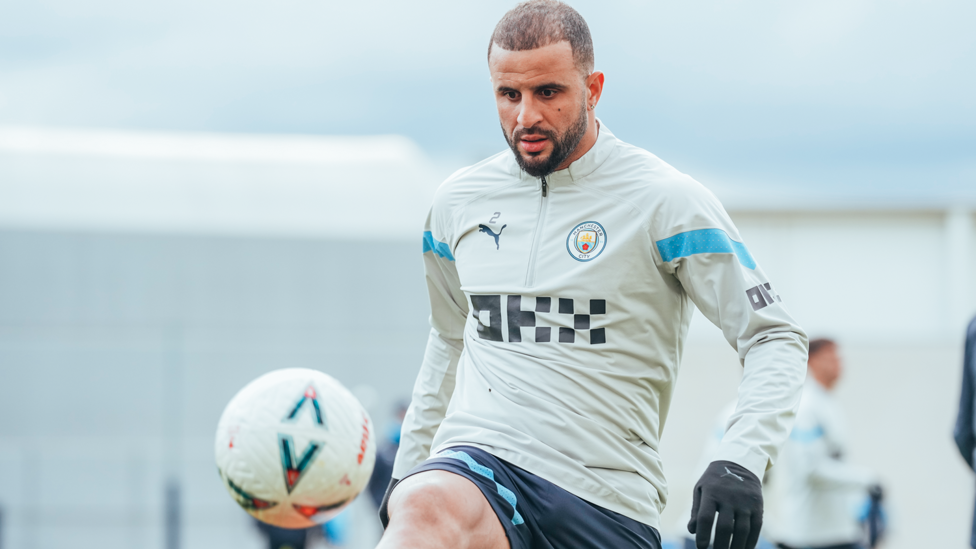 FOCUS : Kyle Walker with his eyes on the prize