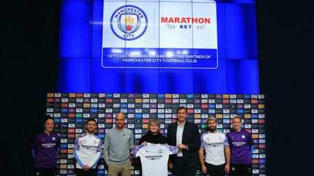 Marathonbet become City's training kit partner