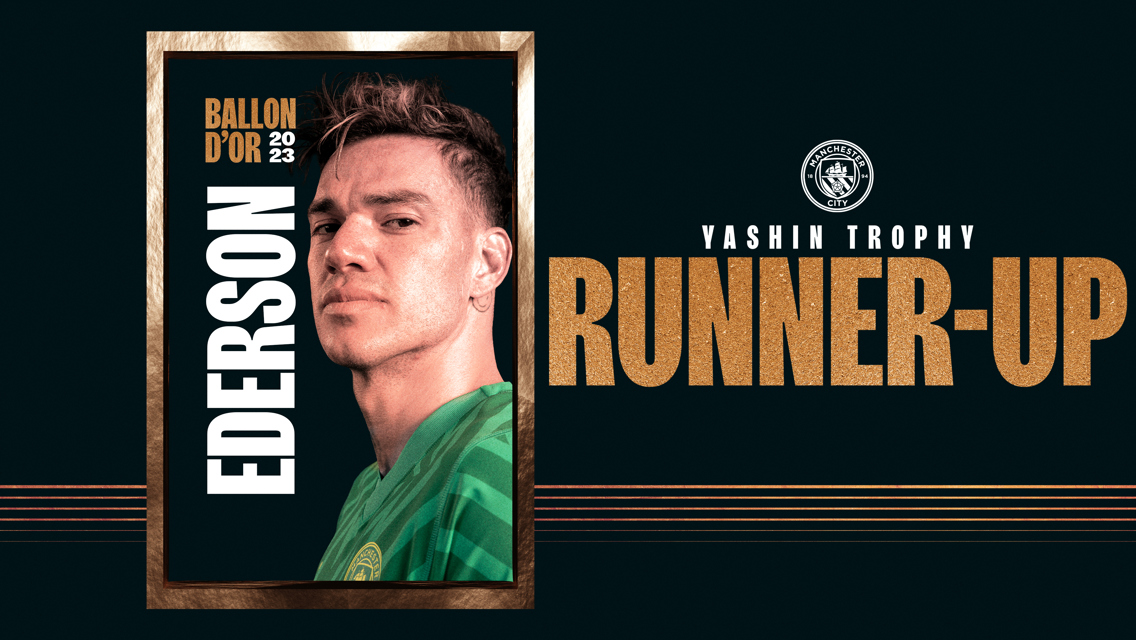 Ederson finishes runner-up in Yashin Trophy at 2023 Ballon d’Or