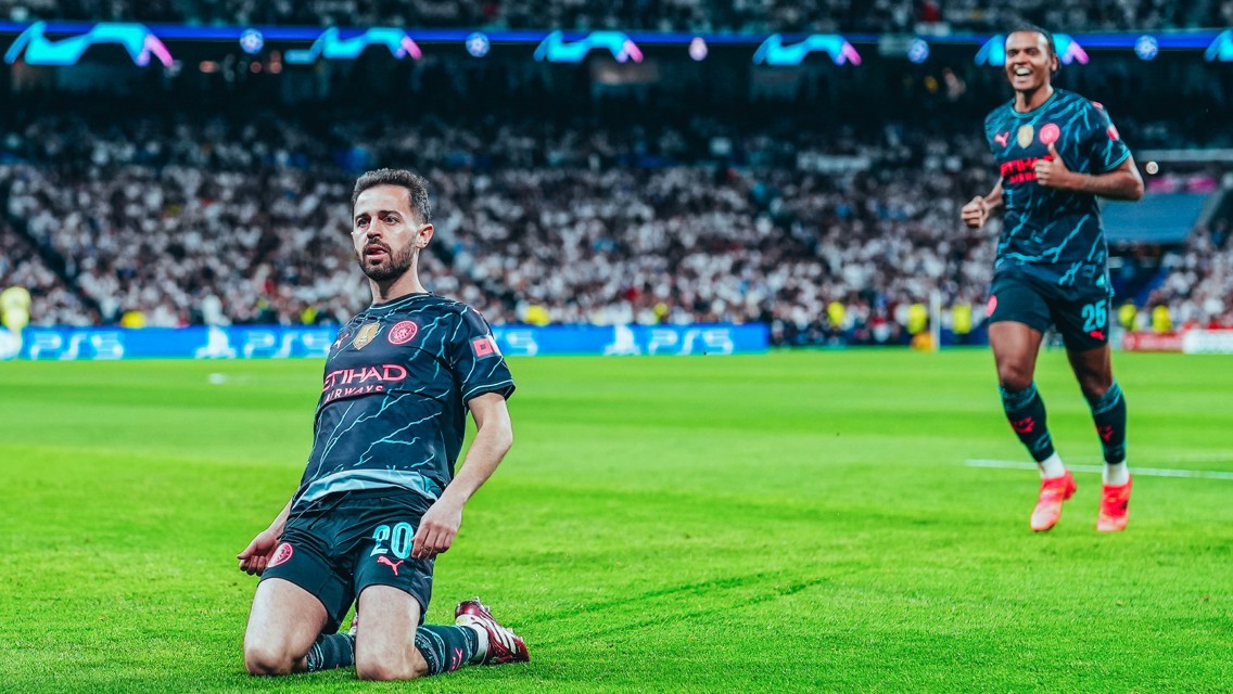 Gallery: Bernardo, Foden and Gvardiol stunners at the Bernabeu