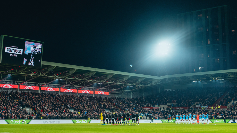 LEGEND : A minute of applause for City legend Tony Book, who sadly passed away on Tuesday.