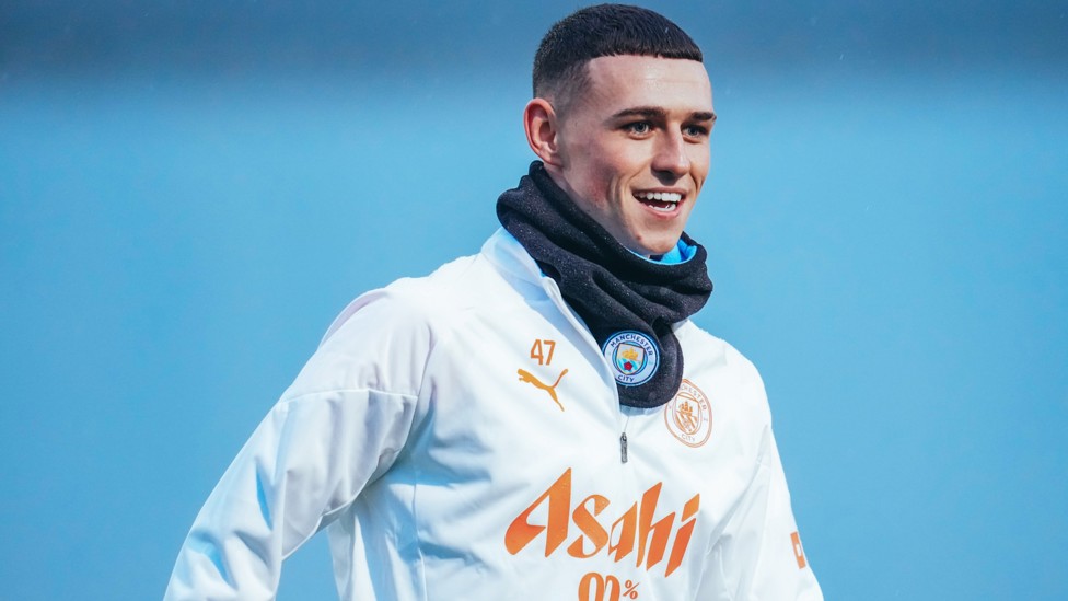 HAT-TRICK HERO : Phil Foden fresh from his starring role at Brentford