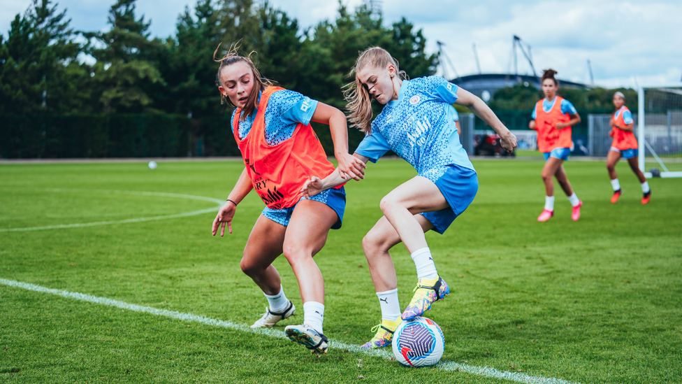 ON THE LINE : Annie Hutchings and Jess Park