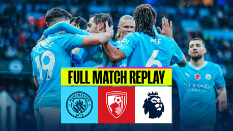 City v Bournemouth: Full match replay