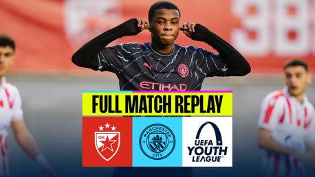 Red Star v City: UEFA Youth League Full-match replay