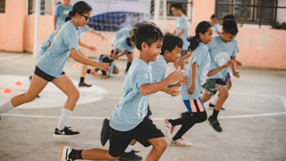 COMMUNITY: Participants from the local community enjoy sessions from the Football & Water Education curriculum.