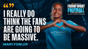 Fowler: City fans have ‘massive’ role to play at the Etihad