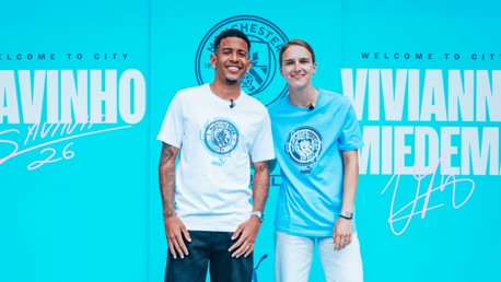 Gallery: Welcome to Manchester City, Savinho and Miedema 