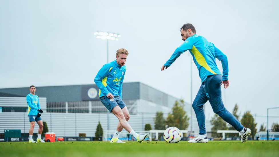 DYNAMIC DUO : Kevin De Bruyne and Bernardo Silva