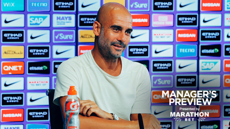 PRESS CONFERENCE: Pep Guardiola addresses the media ahead of the game