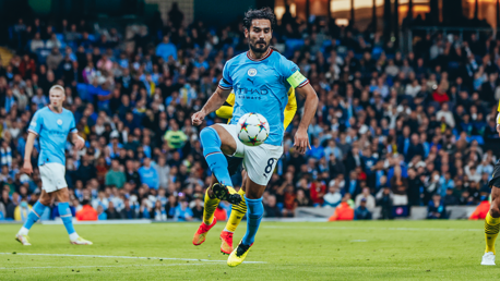 SKIPPER: Gundogan looks to inspire an opening goal.