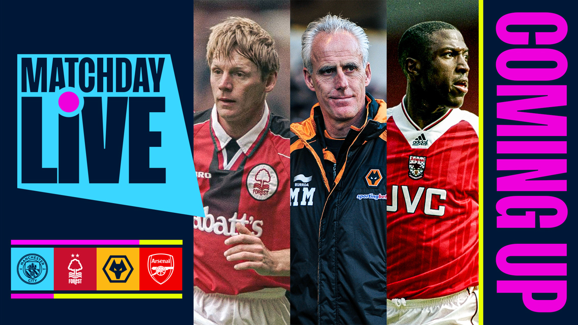 Matchday Live: Pearce, McCarthy and Campbell our upcoming guests