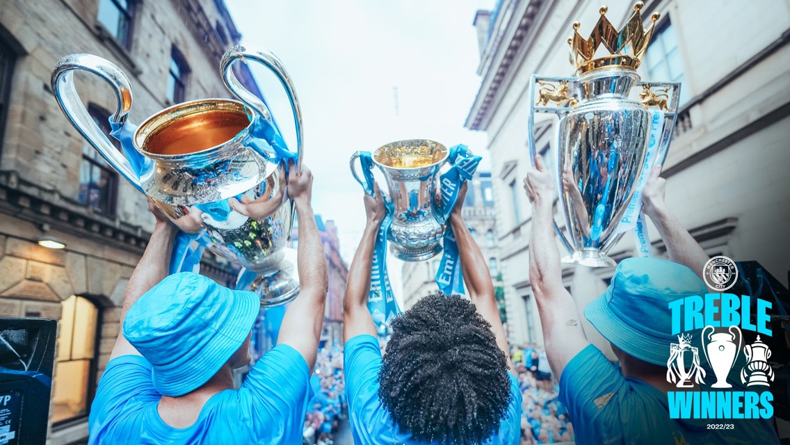 City’s 2022/23 Treble triumph: Stats and records 