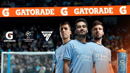 Gatorade and Manchester City players unveil #TheNod as an unspoken superpower in football