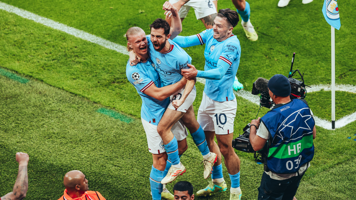 MAIN MAN: Bernardo feels the love!