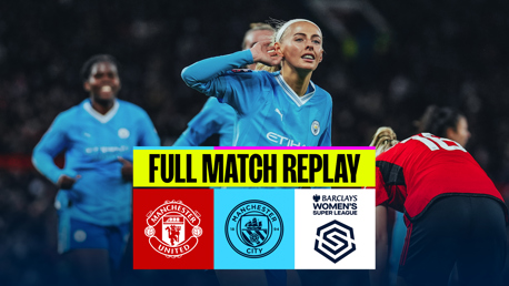 Manchester United v City: Full-match replay