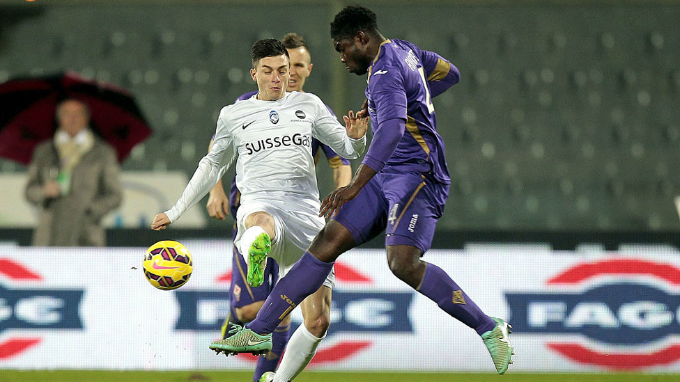 SERIE A : Richards spent a season on loan at Fiorentina in 2014/15, playing 19 times for the Italian outfit.