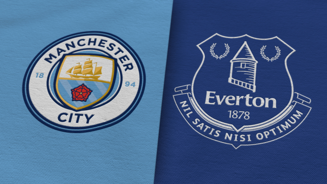 Manchester City v Everton Match Day Live