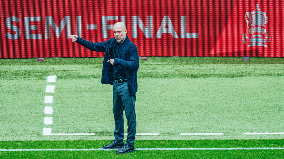 HAPPY PEP : FA Cup final? That way!