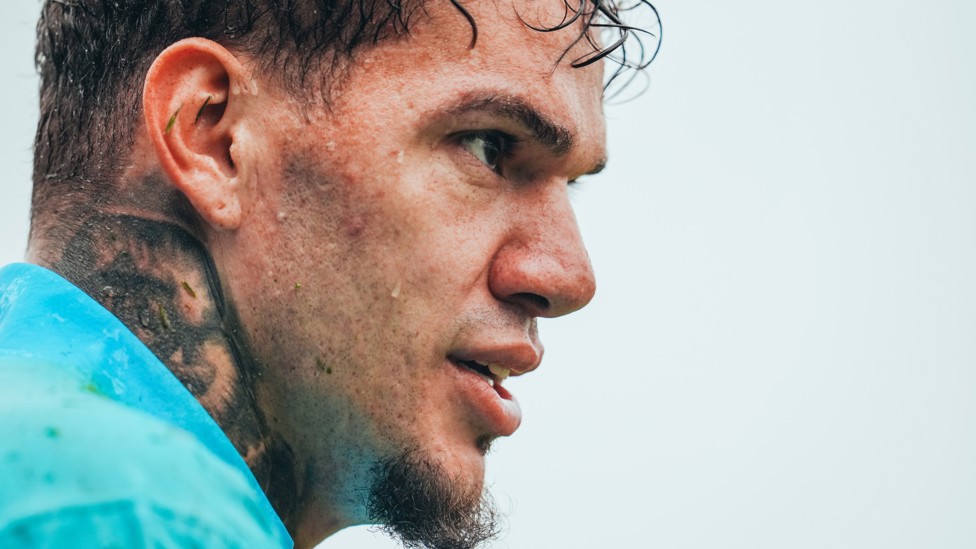 CLOSE UP : Our might Brazilian 'keeper, Ederson.