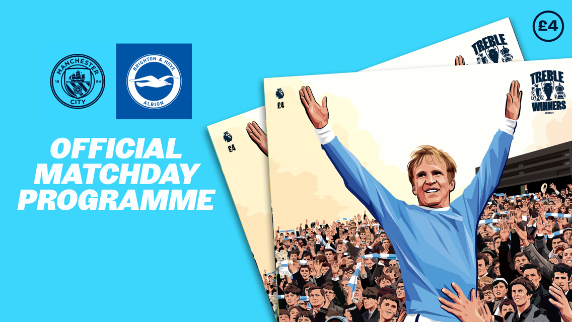 City v Brighton: Francis Lee remembered in matchday programme 