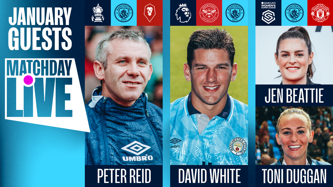 Reid and Duggan amongst new Matchday Live guests in January