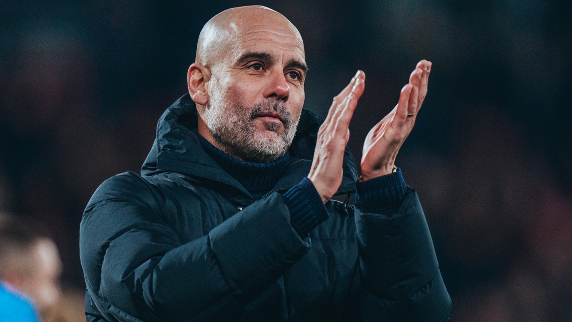 Guardiola nominated for Premier League Manager of the Month