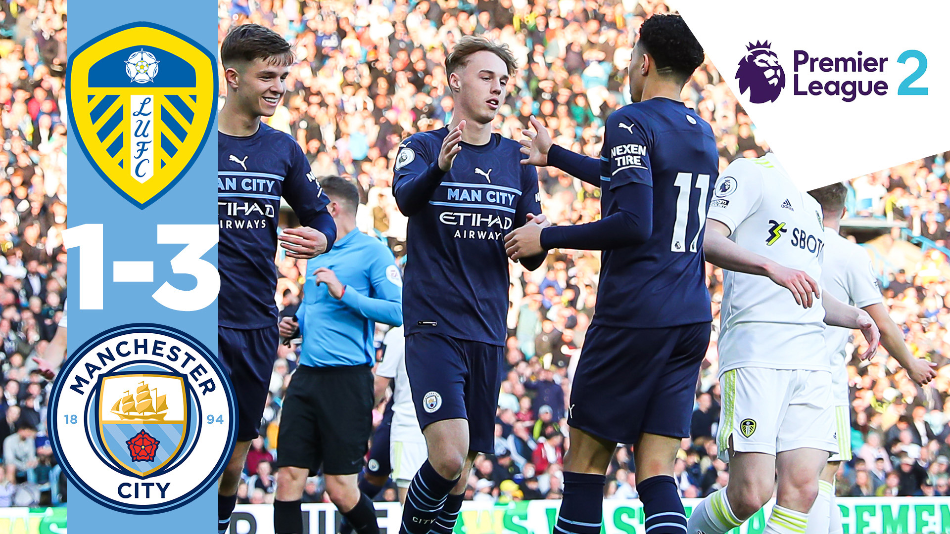  Leeds 1-3 City EDS: Highlights