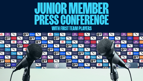 Quiz your City heroes in junior press conference