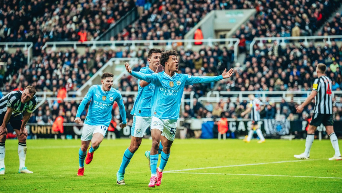 Newcastle 2-3 City: Stats of the match