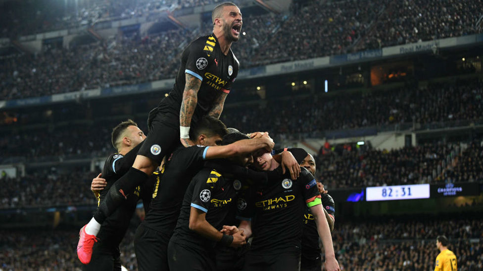 UNFORGETTABLE: A five star performance from Pep's men