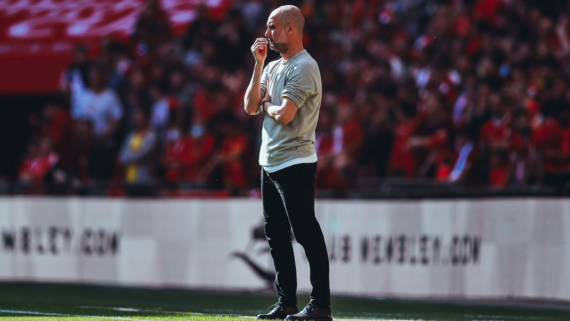 PEP: The boss watches on.