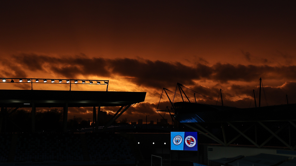 RED SKY AT NIGHT : A brilliant backdrop