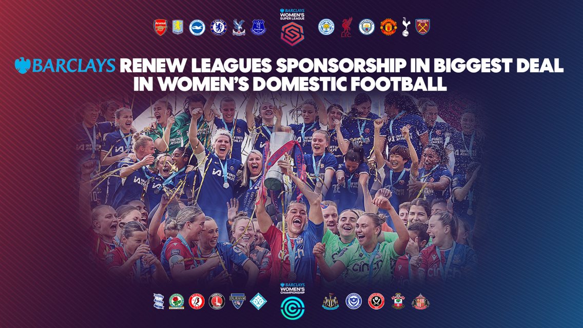 Women's Professional Leagues Limited agrees landmark sponsorship deal with Barclays