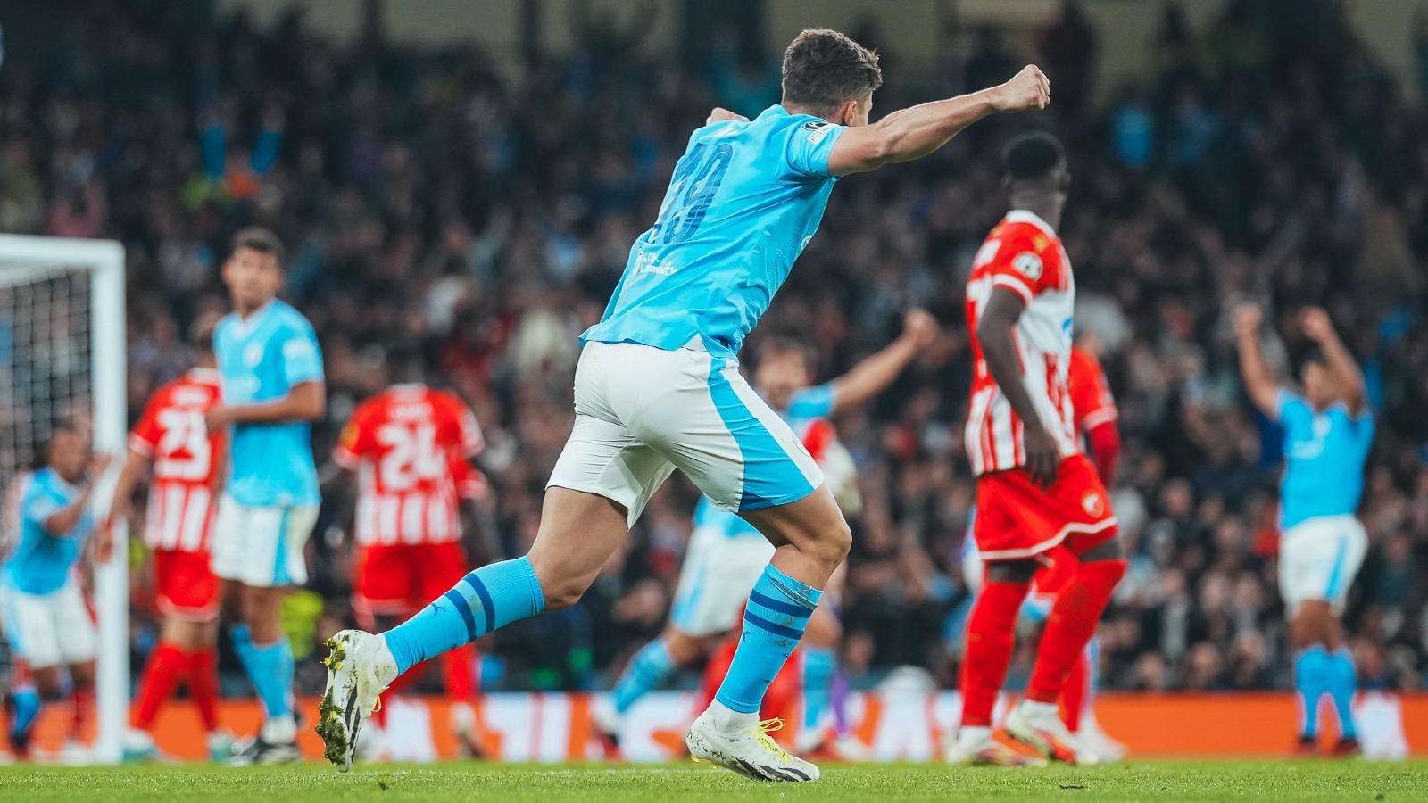 FK Crvena Zvezda vs Man City 2-3 Live Stream Champions League Football UCL  Match Score Highlights 